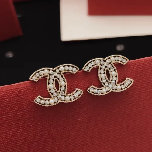 Chanel Earrings For Women #1424851 $25.00 USD, Wholesale Replica Chanel Earrings