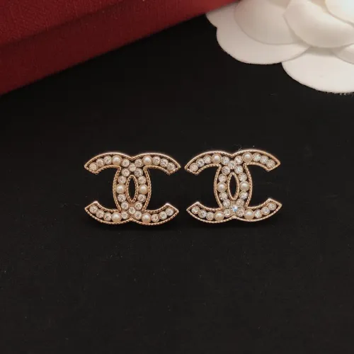 Replica Chanel Earrings For Women #1424851 $25.00 USD for Wholesale