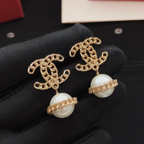 Replica Chanel Earrings For Women #1424852 $27.00 USD for Wholesale