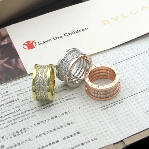 Replica Bvlgari Rings In Rose Gold For Unisex #1424902 $29.00 USD for Wholesale