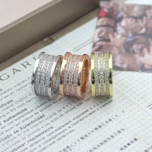Replica Bvlgari Rings In Rose Gold For Unisex #1424902 $29.00 USD for Wholesale