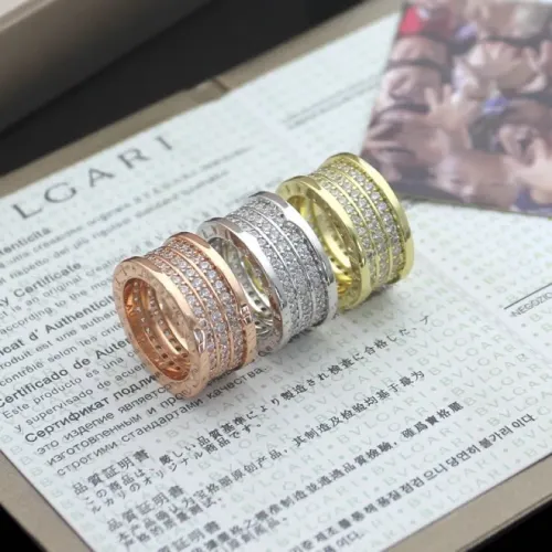 Replica Bvlgari Rings In Rose Gold For Unisex #1424902 $29.00 USD for Wholesale