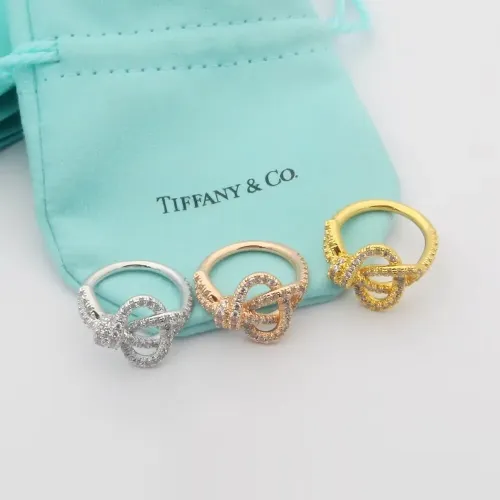 Replica Tiffany Rings In Gold For Women #1424969 $25.00 USD for Wholesale