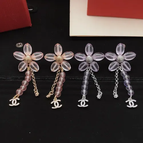 Replica Chanel Earrings For Women #1424976 $32.00 USD for Wholesale