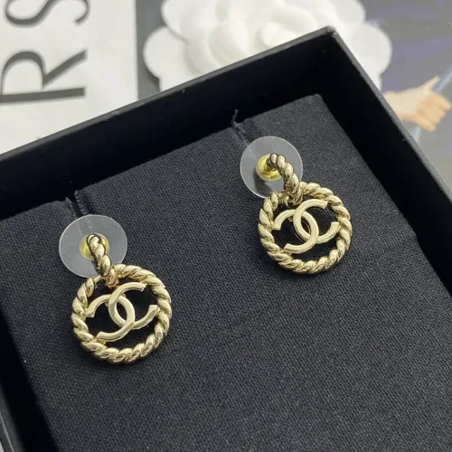 Replica Chanel Earrings For Women #1425001 $25.00 USD for Wholesale