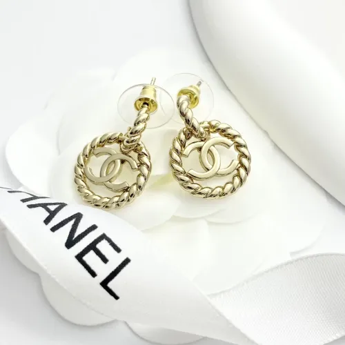 Replica Chanel Earrings For Women #1425001 $25.00 USD for Wholesale