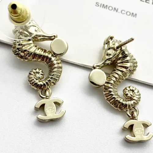 Replica Chanel Earrings For Women #1425005 $25.00 USD for Wholesale