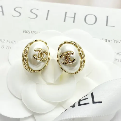 Replica Chanel Earrings For Women #1425007 $29.00 USD for Wholesale