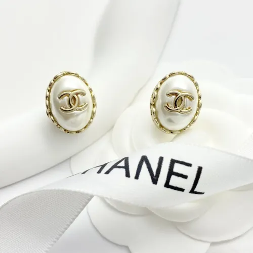 Replica Chanel Earrings For Women #1425007 $29.00 USD for Wholesale