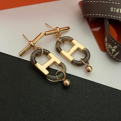 Replica Hermes Earrings For Women #1425012 $36.00 USD for Wholesale