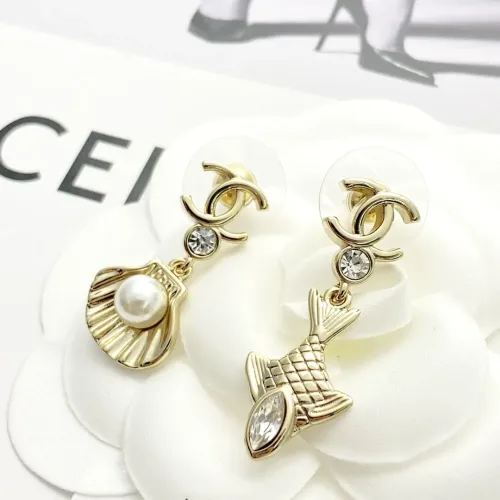 Replica Chanel Earrings For Women #1425037 $27.00 USD for Wholesale