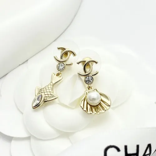 Replica Chanel Earrings For Women #1425037 $27.00 USD for Wholesale