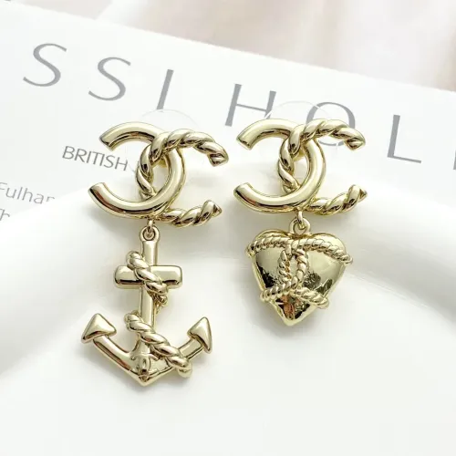 Chanel Earrings For Women #1425048 $29.00 USD, Wholesale Replica Chanel Earrings