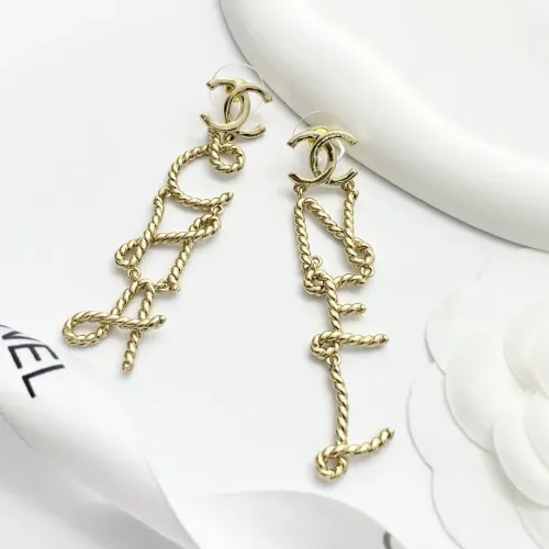 Replica Chanel Earrings For Women #1425053 $34.00 USD for Wholesale