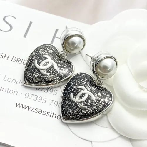 Replica Chanel Earrings For Women #1425098 $29.00 USD for Wholesale