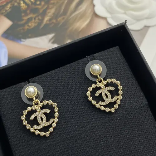 Replica Chanel Earrings For Women #1425118 $29.00 USD for Wholesale
