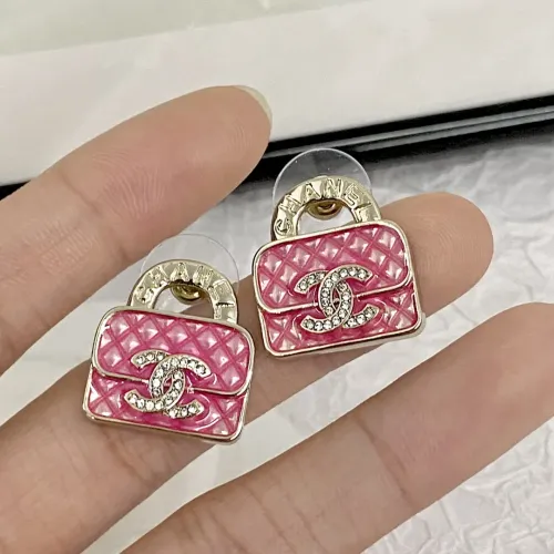 Replica Chanel Earrings For Women #1425147 $27.00 USD for Wholesale