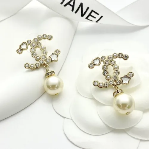 Replica Chanel Earrings For Women #1425158 $29.00 USD for Wholesale