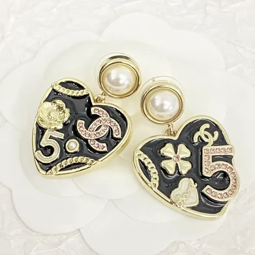 Chanel Earrings For Women #1425160 $32.00 USD, Wholesale Replica Chanel Earrings