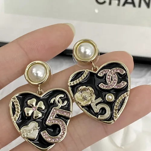 Replica Chanel Earrings For Women #1425160 $32.00 USD for Wholesale