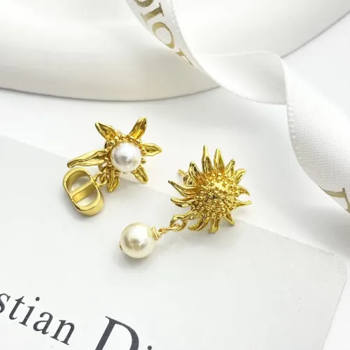 Replica Christian Dior Earrings For Women #1425222 $27.00 USD for Wholesale