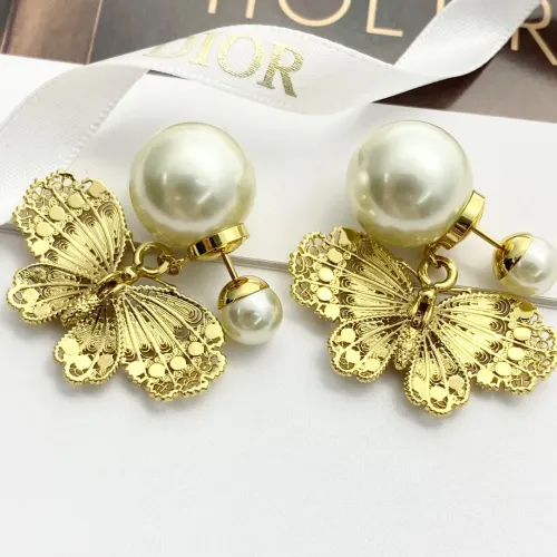 Replica Christian Dior Earrings For Women #1425237 $34.00 USD for Wholesale