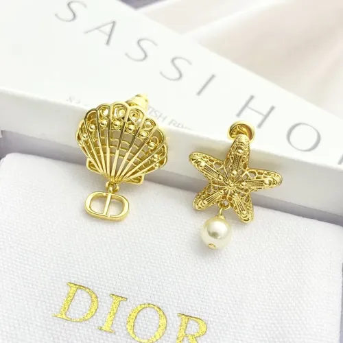 Replica Christian Dior Earrings For Women #1425265 $27.00 USD for Wholesale