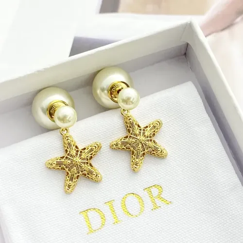 Replica Christian Dior Earrings For Women #1425266 $29.00 USD for Wholesale