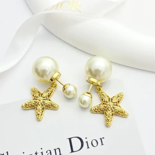 Replica Christian Dior Earrings For Women #1425266 $29.00 USD for Wholesale