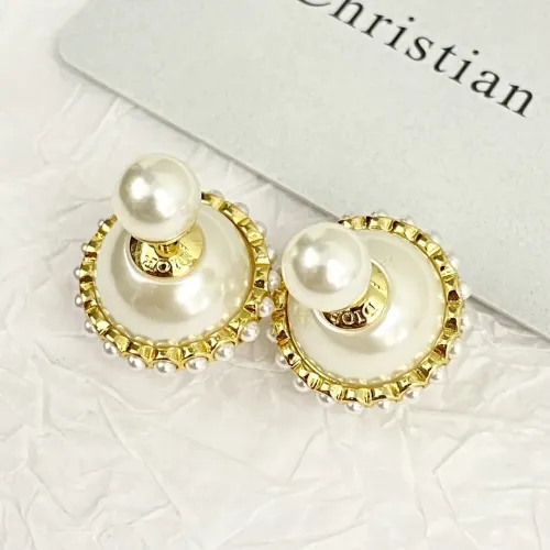 Replica Christian Dior Earrings For Women #1425267 $38.00 USD for Wholesale