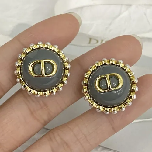 Replica Christian Dior Earrings For Women #1425268 $38.00 USD for Wholesale