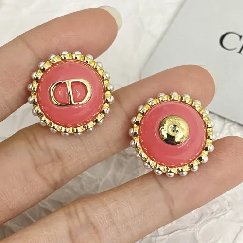 Replica Christian Dior Earrings For Women #1425269 $38.00 USD for Wholesale