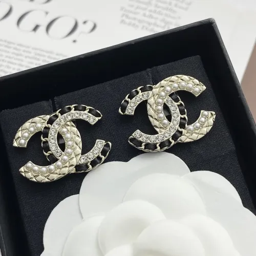 Replica Chanel Earrings For Women #1425385 $34.00 USD for Wholesale