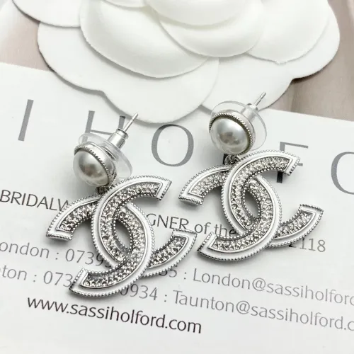 Replica Chanel Earrings For Women #1425388 $34.00 USD for Wholesale