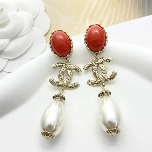 Chanel Earrings For Women #1425390 $36.00 USD, Wholesale Replica Chanel Earrings