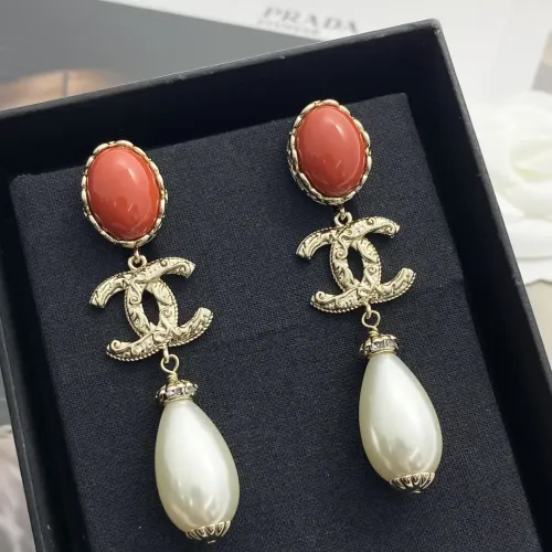 Replica Chanel Earrings For Women #1425390 $36.00 USD for Wholesale
