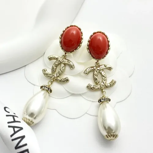 Replica Chanel Earrings For Women #1425390 $36.00 USD for Wholesale