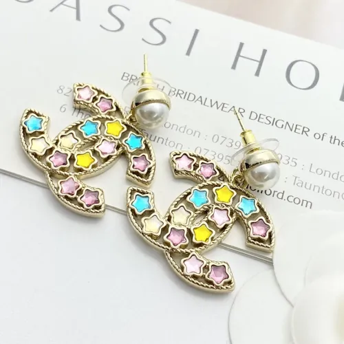 Replica Chanel Earrings For Women #1425408 $36.00 USD for Wholesale