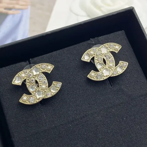 Replica Chanel Earrings For Women #1425413 $29.00 USD for Wholesale