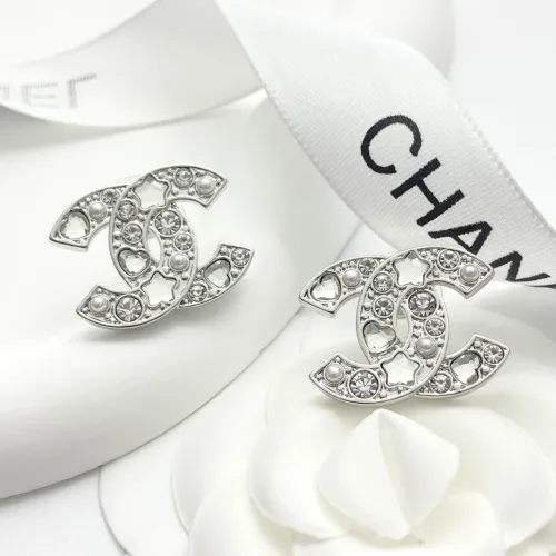 Replica Chanel Earrings For Women #1425414 $29.00 USD for Wholesale