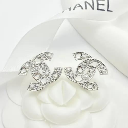 Replica Chanel Earrings For Women #1425414 $29.00 USD for Wholesale