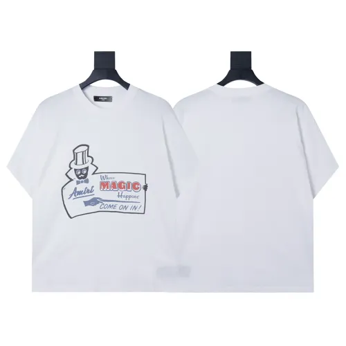 Amiri T-Shirts Short Sleeved For Unisex #1425418 $29.00 USD, Wholesale Replica Amiri T-Shirts