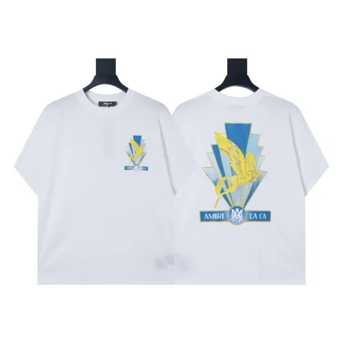 Amiri T-Shirts Short Sleeved For Unisex #1425420 $29.00 USD, Wholesale Replica Amiri T-Shirts