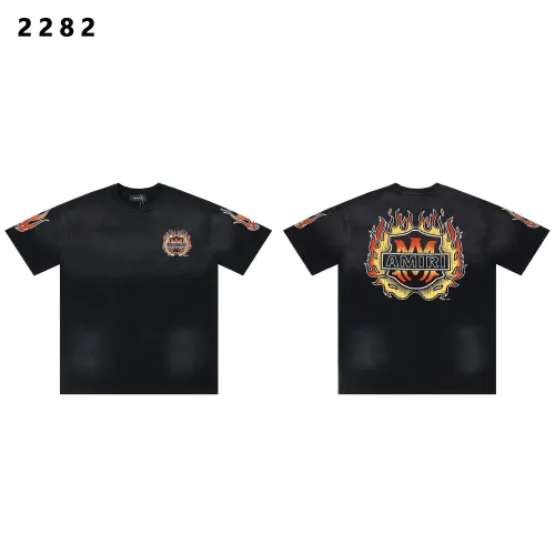 Amiri T-Shirts Short Sleeved For Unisex #1425424 $32.00 USD, Wholesale Replica Amiri T-Shirts
