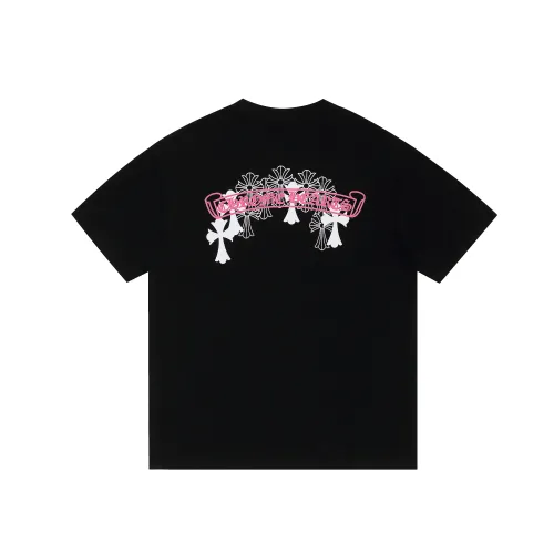 Chrome Hearts T-Shirts Short Sleeved For Unisex #1425450 $36.00 USD, Wholesale Replica Chrome Hearts T-Shirts