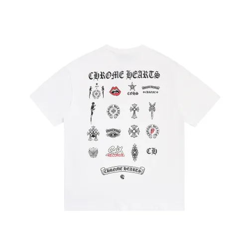 Chrome Hearts T-Shirts Short Sleeved For Unisex #1425453 $36.00 USD, Wholesale Replica Chrome Hearts T-Shirts