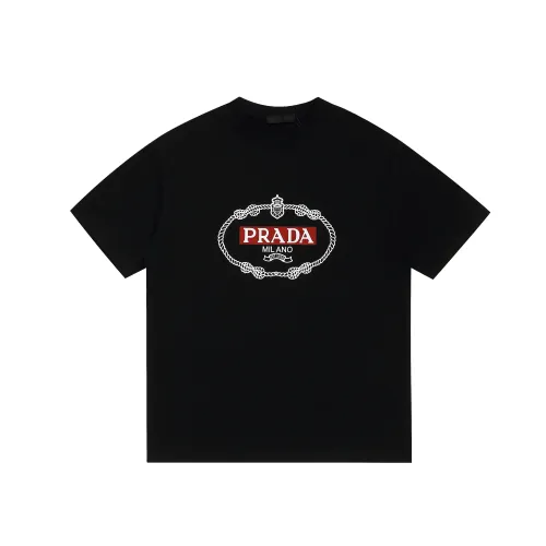 Prada T-Shirts Short Sleeved For Unisex #1425489 $36.00 USD, Wholesale Replica Prada T-Shirts