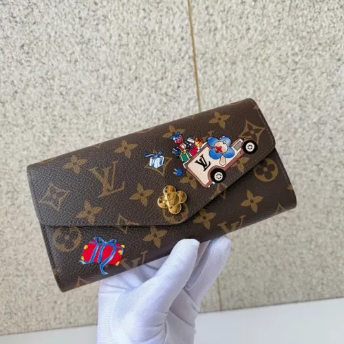 Replica Louis Vuitton AAA Quality Long Wallets #1425540 $88.00 USD for Wholesale