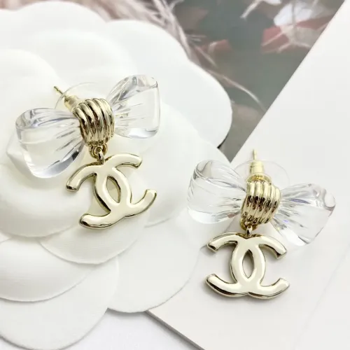 Replica Chanel Earrings For Women #1425542 $32.00 USD for Wholesale