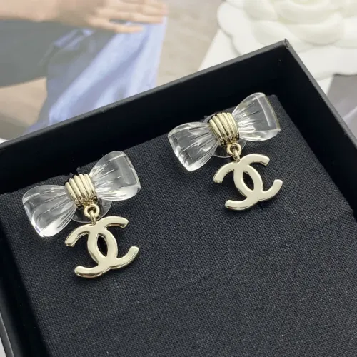 Replica Chanel Earrings For Women #1425542 $32.00 USD for Wholesale